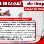 Trabajos De Limpieza En Canada